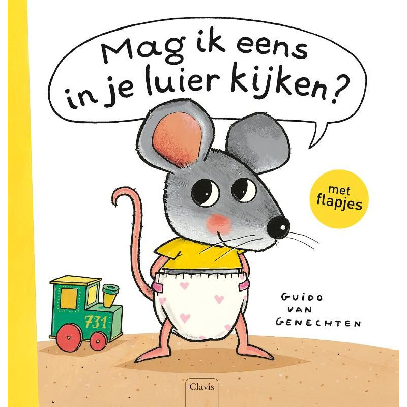 Mag ik eens in je luier kijken? (flapjesboek) Mag ik eens in je luier kijken? (flapjesboek)