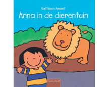 Anna in de dierentuin