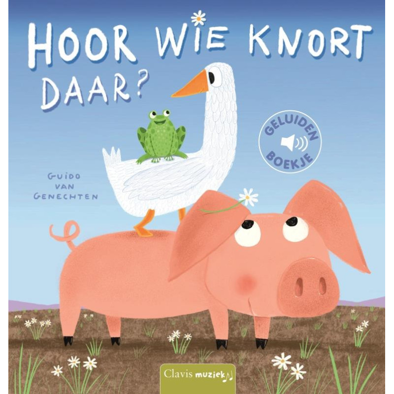 Hoor wie knort daar? - geluidenboekje
Hoor wie knort daar? - geluidenboekje