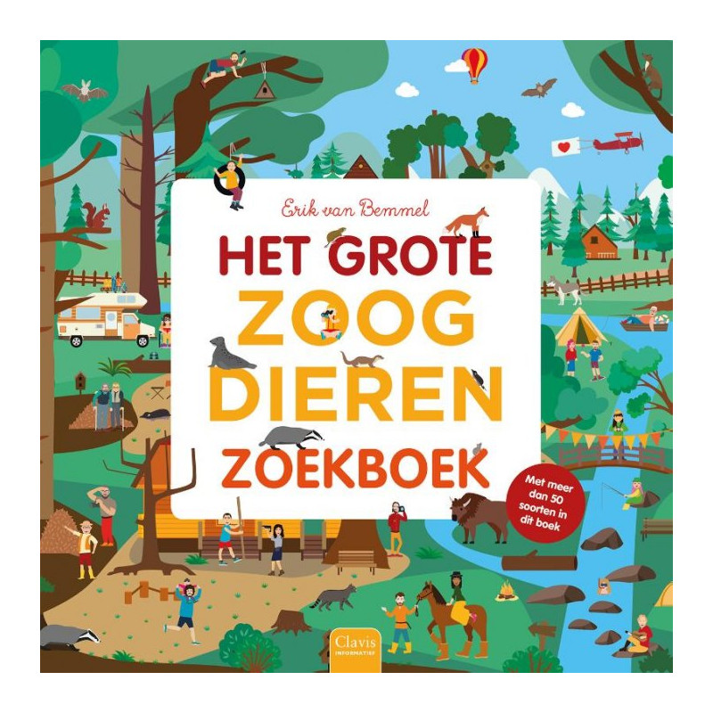 Het grote zoogdierenzoekboek Het grote zoogdierenzoekboek