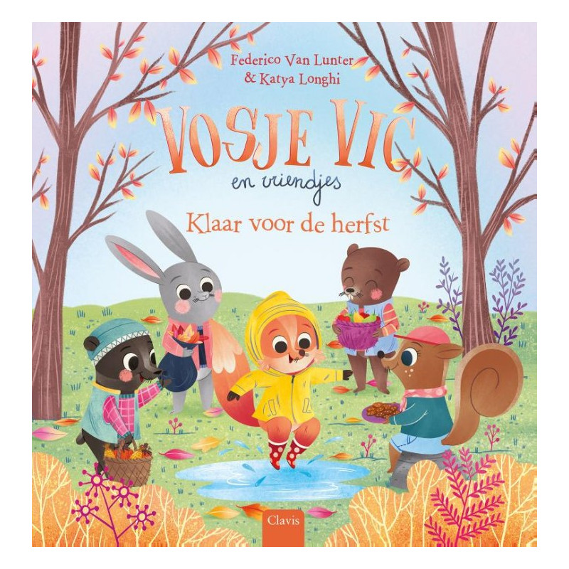 Vosje Vic en vriendjes - Klaar voor de herfst Vosje Vic en vriendjes - Klaar voor de herfst