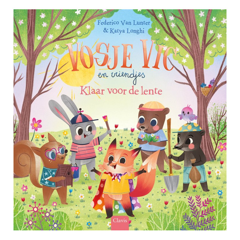 Vosje Vic en vriendjes - Klaar voor de lente! Vosje Vic en vriendjes - Klaar voor de lente!