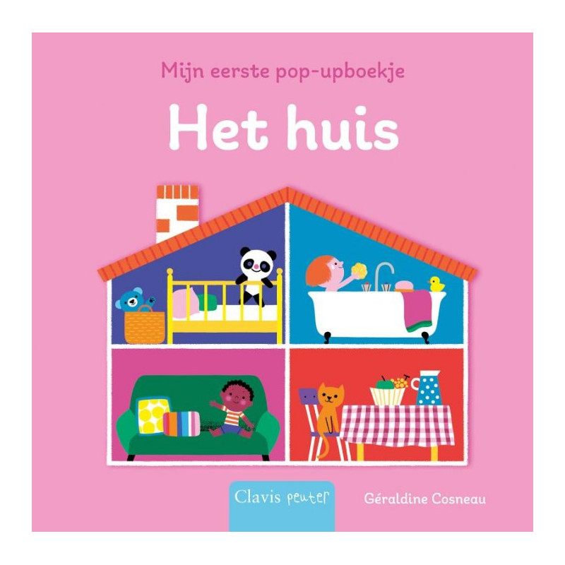 Mijn eerste pop-upboekje - het huis Mijn eerste pop-upboekje - het huis