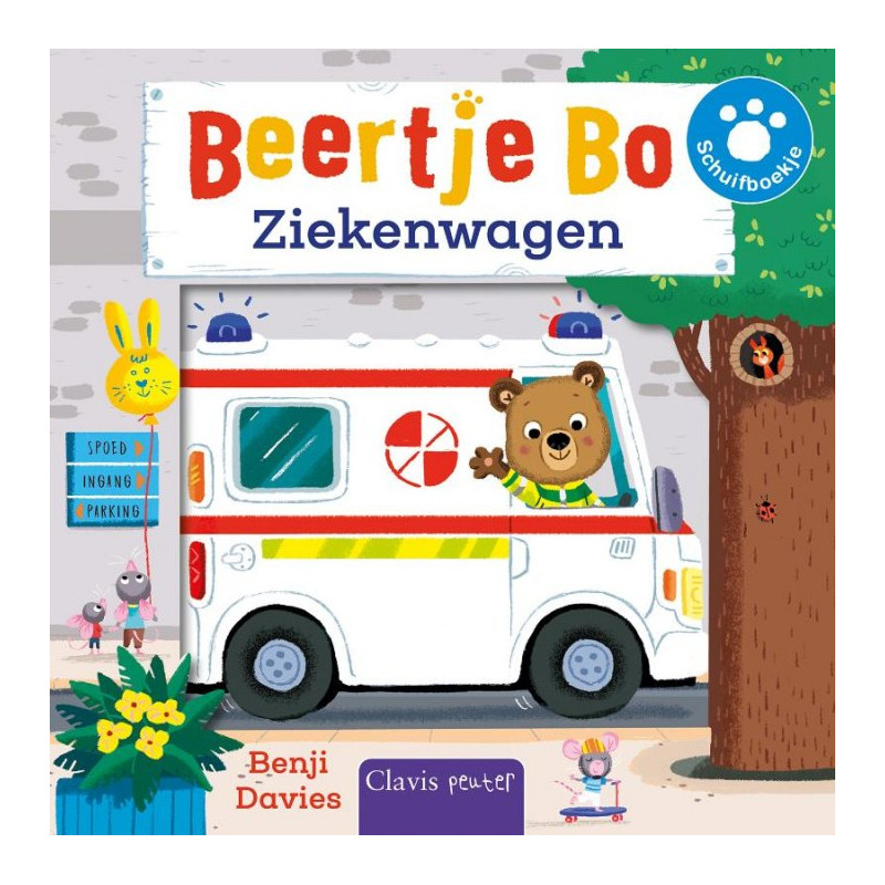 Beertje Bo - Ziekenwagen (schuifboekje) Beertje Bo - Ziekenwagen (schuifboekje)