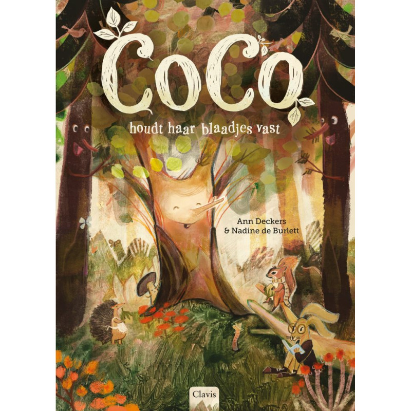 CoCo houdt haar blaadjes vast CoCo houdt haar blaadjes vast