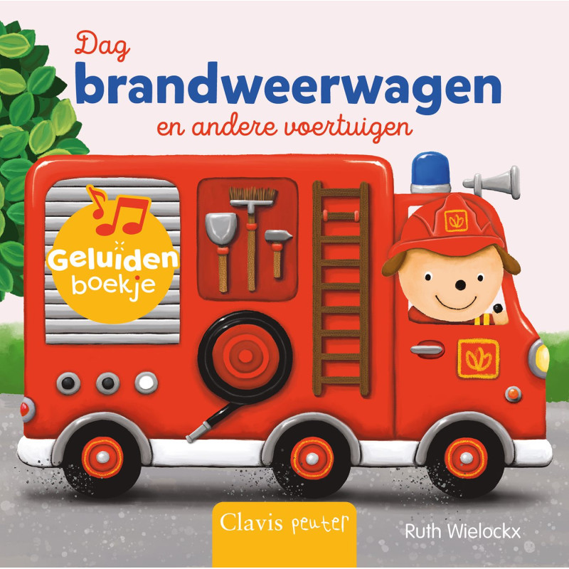 Dag brandweerwagen en andere voertuigen - geluidenboekje Dag brandweerwagen en andere voertuigen - geluidenboekje