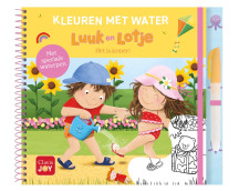 Luuk en Lotje- Het is zomer! - Kleuren met water