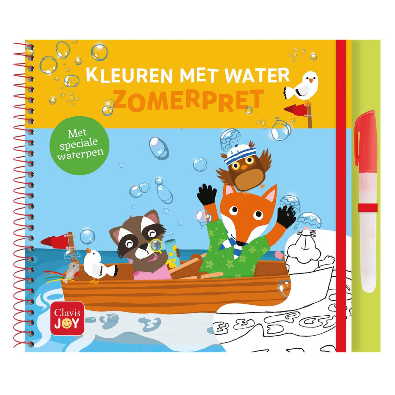 Kleuren met water - Zomerpret Kleuren met water - Zomerpret