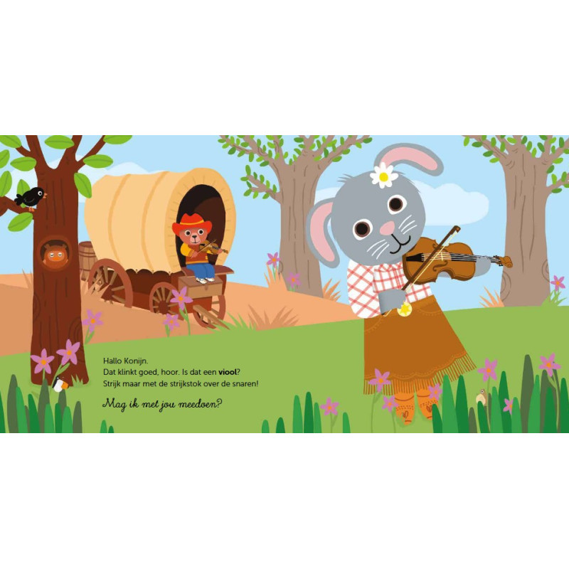 Vrolijke muziekmakers spelen country - Geluidenboekje Vrolijke muziekmakers spelen country - Geluidenboekje