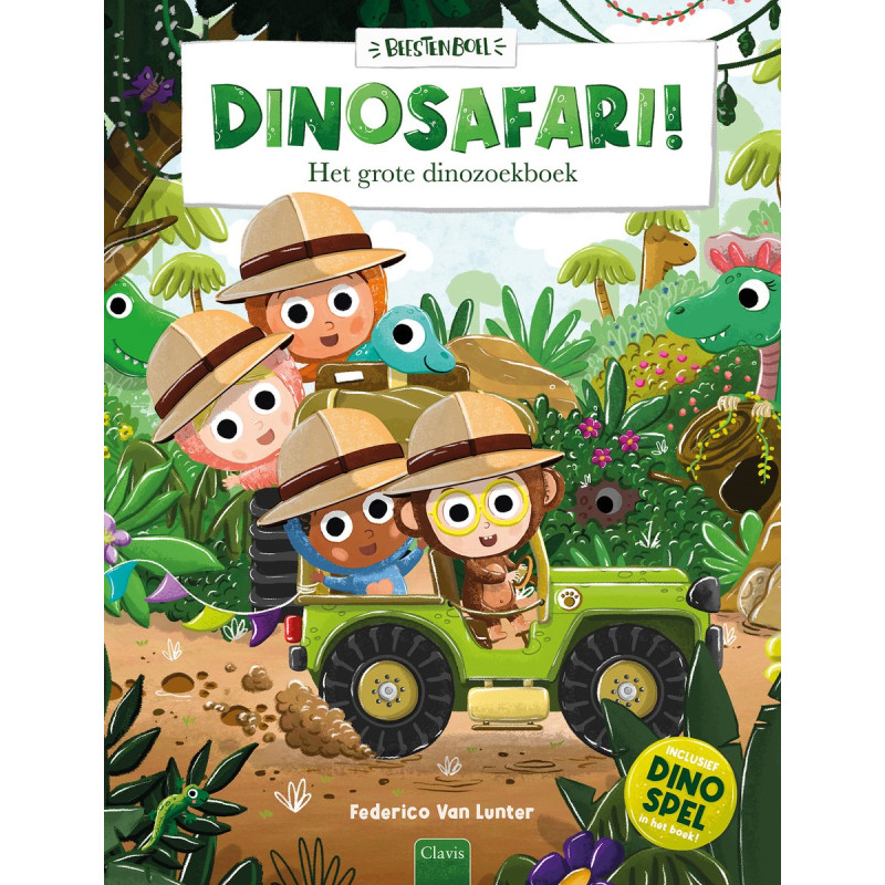 Beestenboel - Dinosafari! Het grote dinozoekboek Beestenboel - Dinosafari! Het grote dinozoekboek