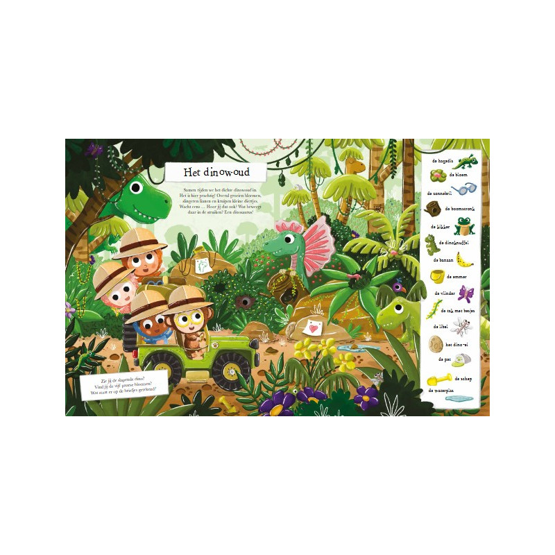 Beestenboel - Dinosafari! Het grote dinozoekboek Beestenboel - Dinosafari! Het grote dinozoekboek