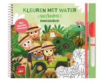 Kleuren met water. Beestenboel - Dinosaurus!