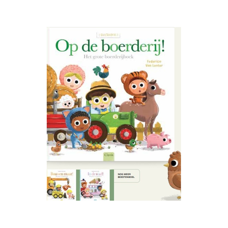 Beestenboel - Op de boerderij! Het grote boerderijboek