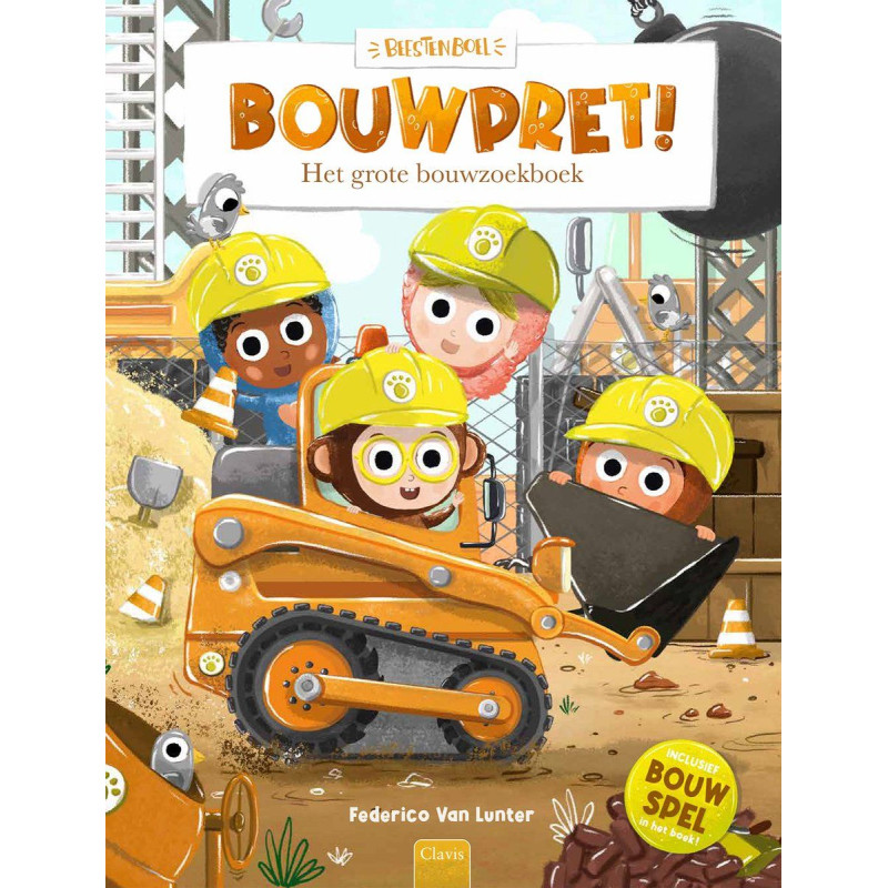 Beestenboel. Bouwpret! Het grote bouwzoekboek Beestenboel. Bouwpret! Het grote bouwzoekboek