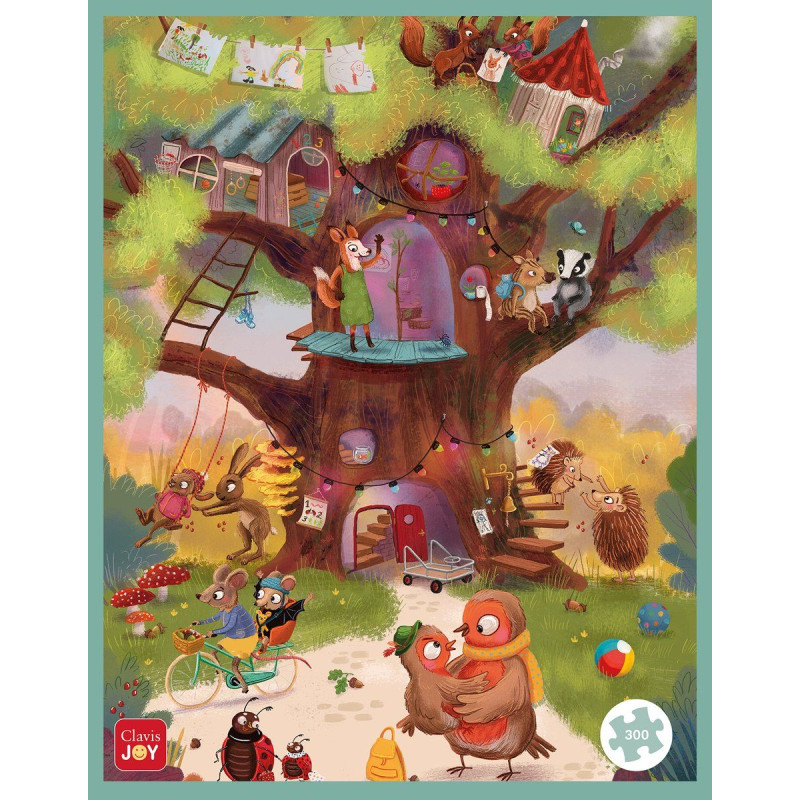 Naar school! - Puzzel 300 stukjes Naar school! - Puzzel 300 stukjes
