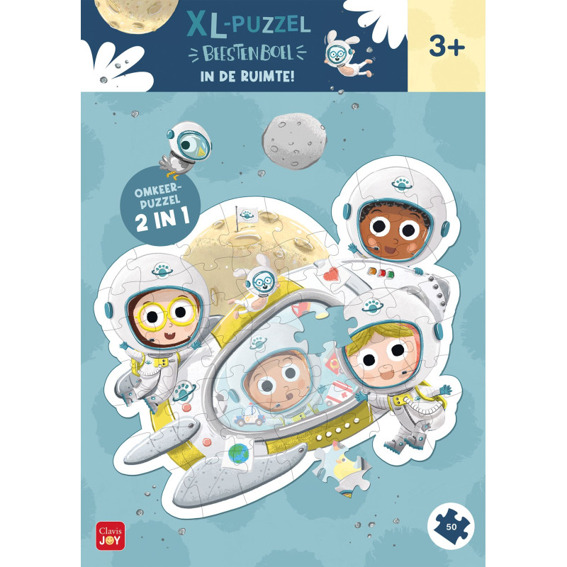Beestenboel XXL puzzel - In de ruimte! Beestenboel XXL puzzel - In de ruimte!