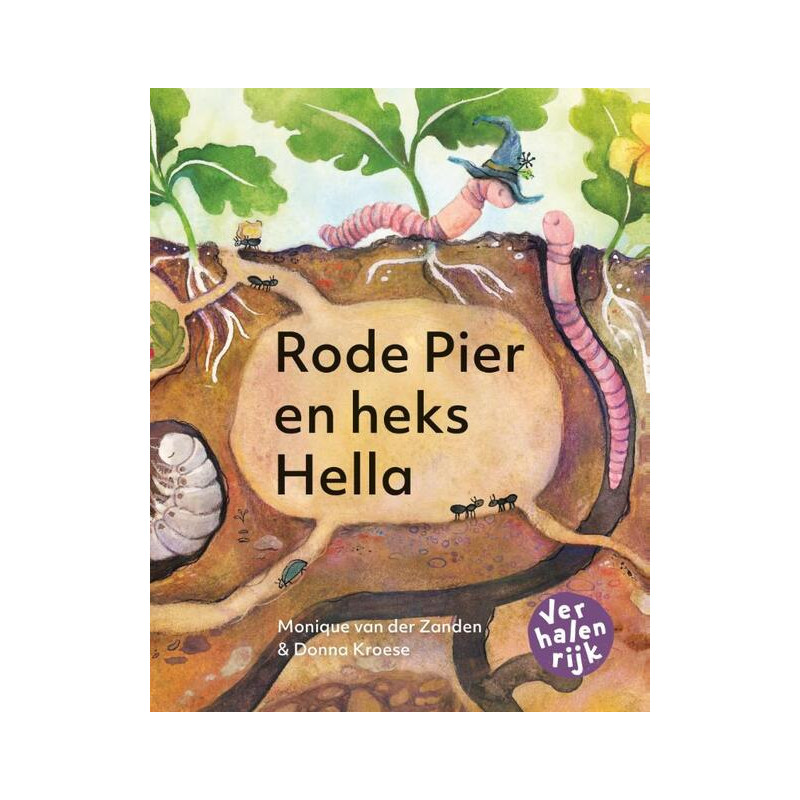 Rode Pier en heks Hella / Hallo, worm Rode Pier en heks Hella / Hallo, worm