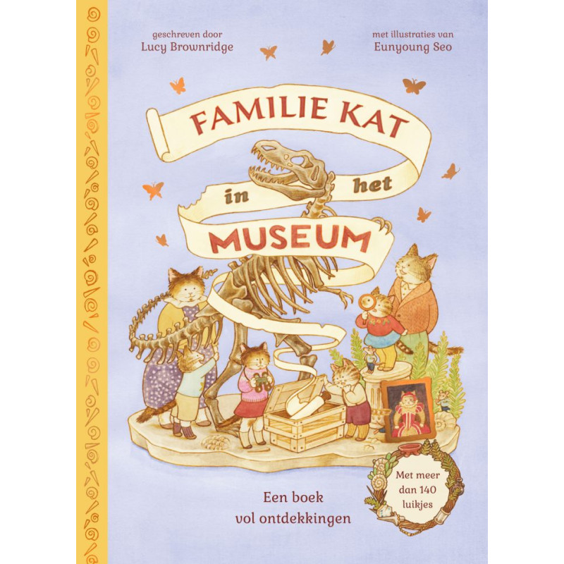 Familie Kat in het museum Familie Kat in het museum