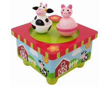 Muziekdraaidoosje boerderij