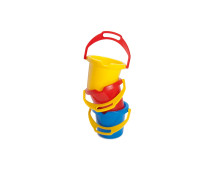 Emmer met hengsel (14cm) 3 assorti