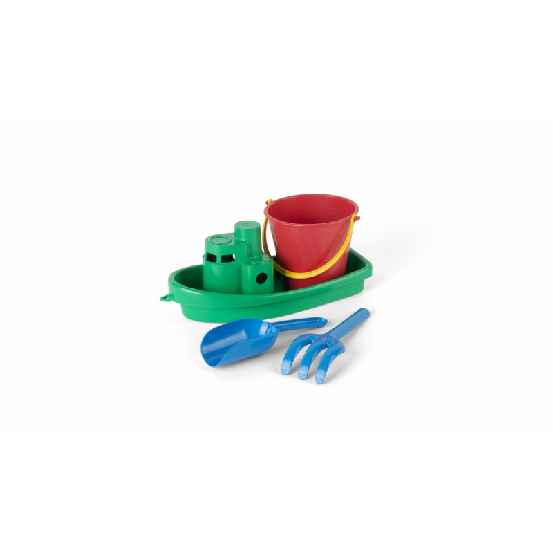 CLASSIC recycled boot set groen (4-delig)