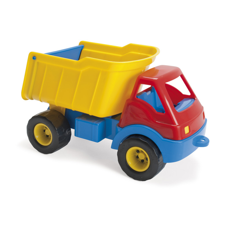 Kiepauto met kunststof wielen