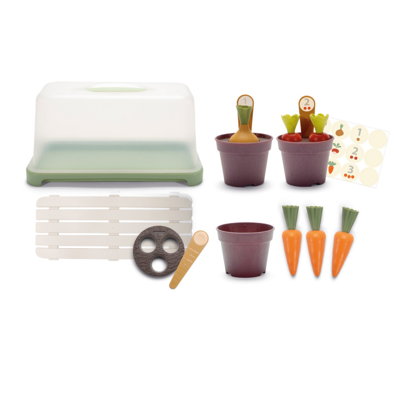 Green Garden - Mini broeikas set (18-delig) Green Garden - Mini broeikas set (18-delig)
