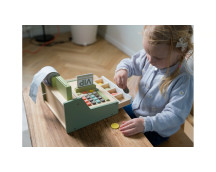 Houten kassa 17-delig in doos Houten kassa 17-delig in doos