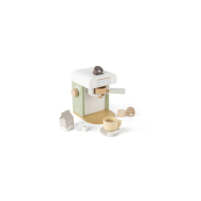 Houten koffiemachine XL 13-delig in doos Houten koffiemachine XL 13-delig in doos