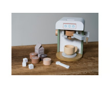 Houten koffiemachine XL 13-delig in doos Houten koffiemachine XL 13-delig in doos
