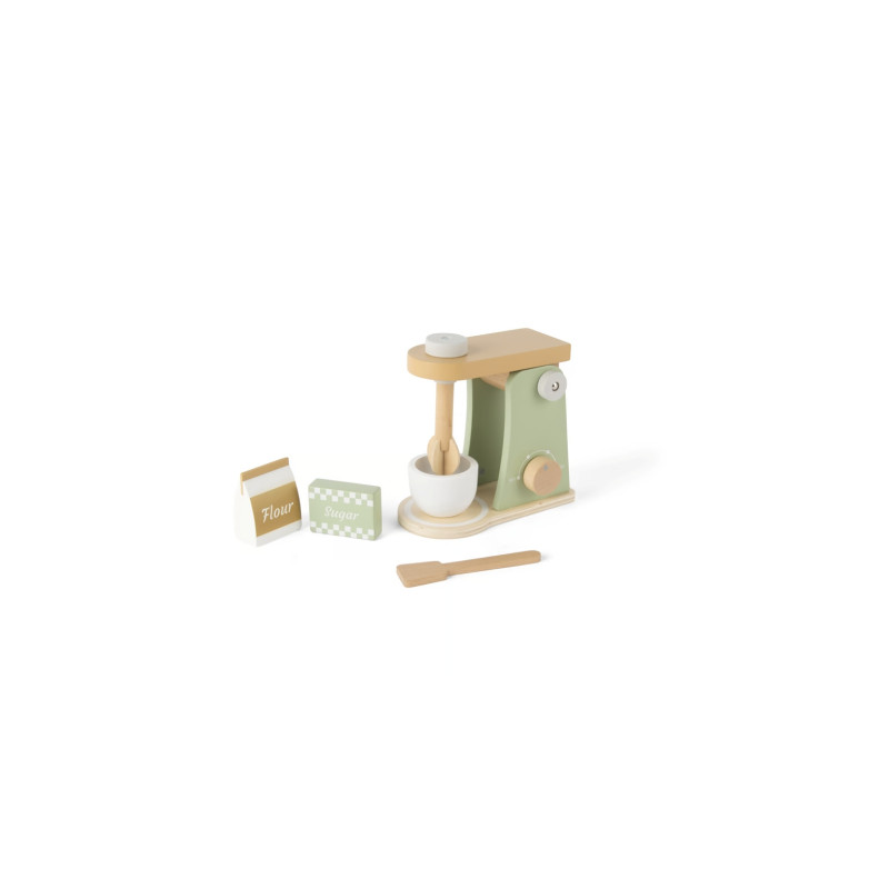 Houten mixer 5-delig in doos Houten mixer 5-delig in doos