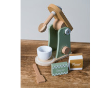 Houten mixer 5-delig in doos Houten mixer 5-delig in doos