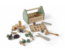 Houten gereedschapsbox 26-delig in doos