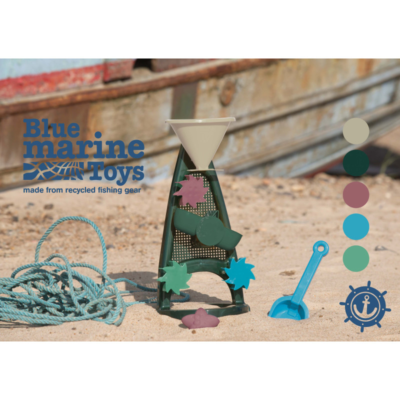 Blue Marine Toys - Zand- en watermolen (3-delig) Blue Marine Toys - Zand- en watermolen (3-delig)