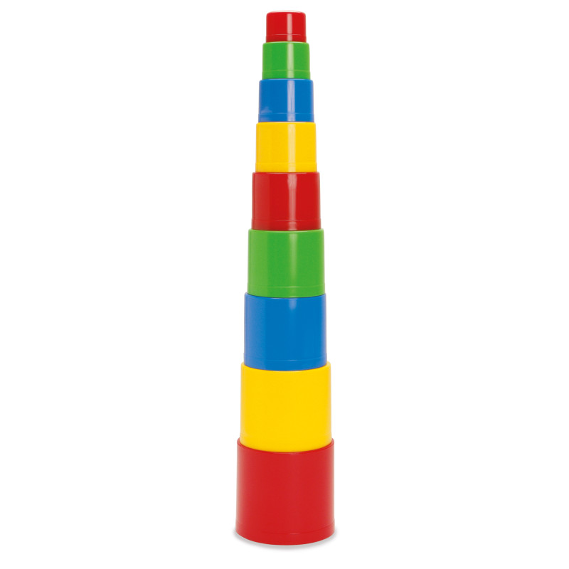 Stapeltoren in net (9-delig) Stapeltoren in net (9-delig)