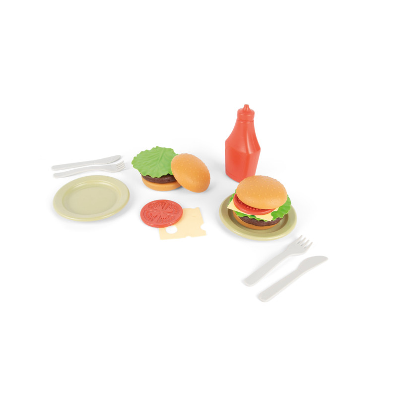 BIOplastic hamburgerset (19-delig) BIOplastic hamburgerset (19-delig)