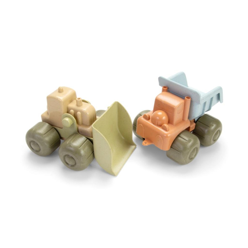 BIOplastic bouwvoertuigen (set van 2)