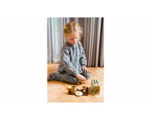 Houten broodrooster set 9-delig in doos Houten broodrooster set 9-delig in doos
