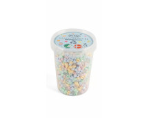 PASTEL RECYCLED BEADS XL 1580 PCS KINDERGARTEN