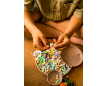 PASTEL RECYCLED BEADS XL 1580 PCS KINDERGARTEN PASTEL RECYCLED BEADS XL 1580 PCS KINDERGARTEN