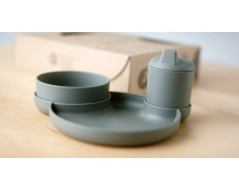 TINY Dinnertime servies geschenkset (olijfgroen/7-delig) TINY Dinnertime servies geschenkset (olijfgroen/7-delig)