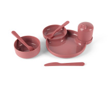 TINY Dinnertime servies geschenkset (rood/7-delig)