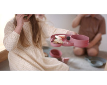 TINY Dinnertime servies geschenkset (rood/7-delig) TINY Dinnertime servies geschenkset (rood/7-delig)
