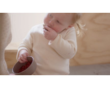 TINY Dinnertime kommenset (mokka/olijfgroen/2-delig)