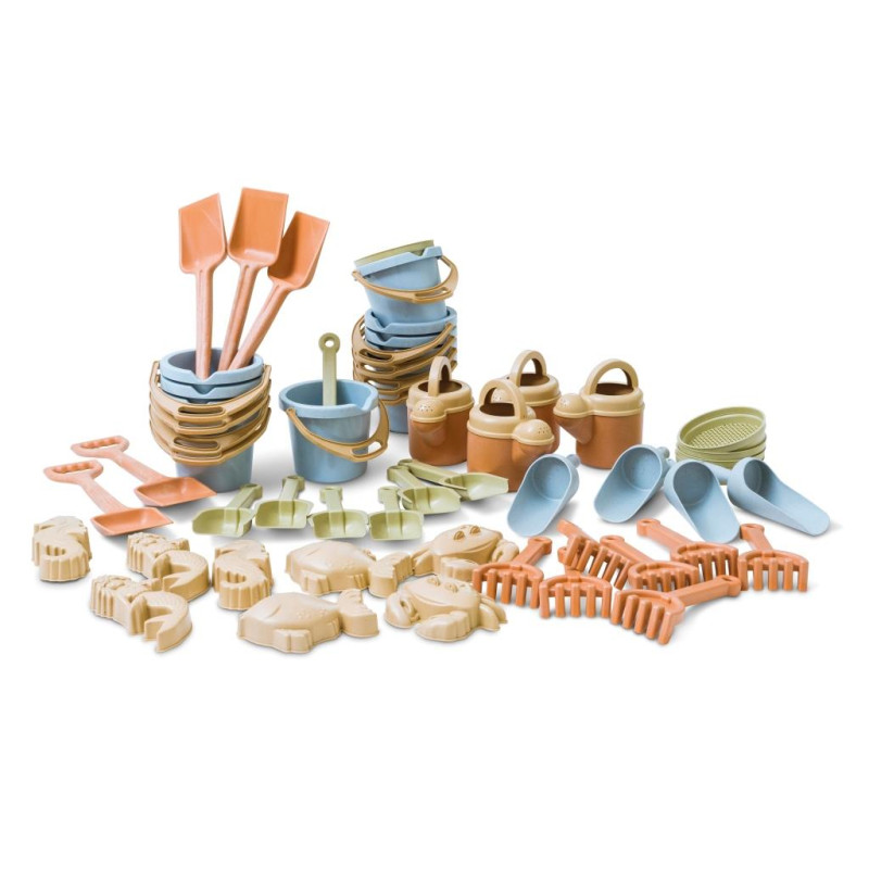 BIOplastic grote zandset (50-delig) BIOplastic grote zandset (50-delig)