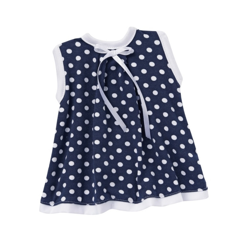 Zomerjurk donkerblauw met stip maat 38 (Soy Tu)