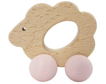 Rolli schaap (naturel/roze)