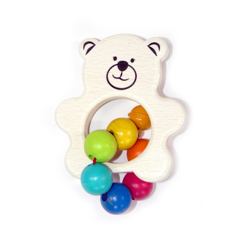 Rammelaar teddybeer Rammelaar teddybeer