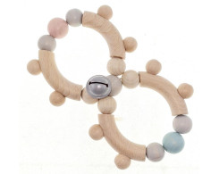 Rammelaar achtvormig (naturel/pastel)