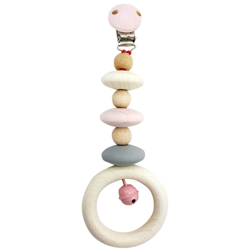 Wagenhanger (naturel/roze) Wagenhanger (naturel/roze)